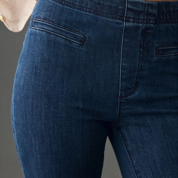 Pilcro High-Rise Pull-On Retro Flare Jean size 26 TALL - Picture 4 of 9